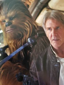 Chewbacca und Han Solo